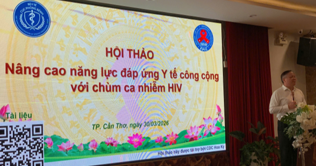 Hội thảo nâng cao năng lực đáp ứng y tế công cộng với chùm ca nhiễm HIV